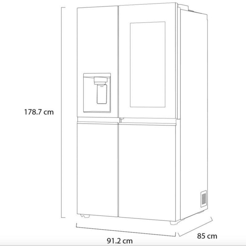 Refrigerador LG 27 Pies Instaview - Image 10
